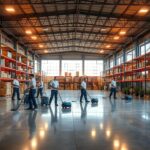 Maintaining Warehouse Washrooms: Peniel Cleaning’s Approach